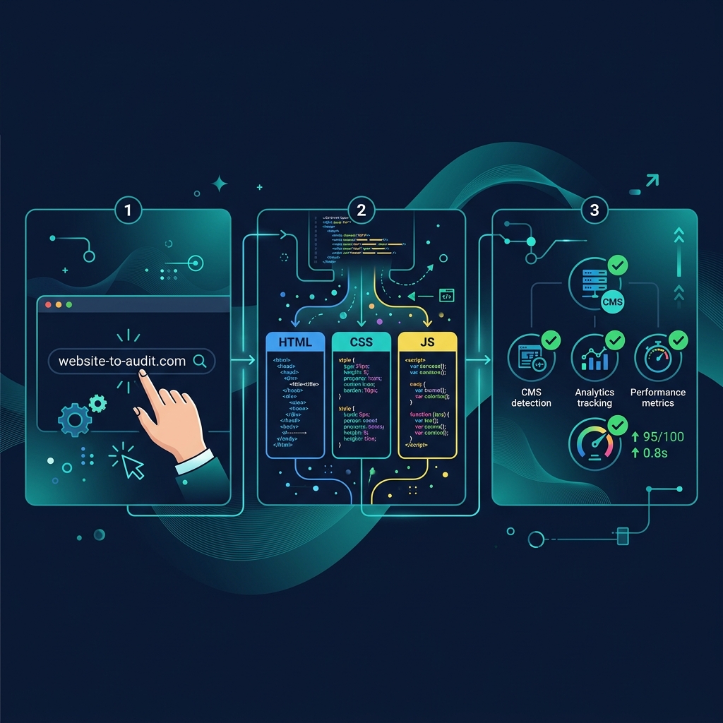 Step-by-step competitor source code audit process